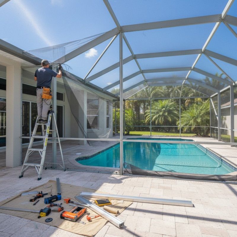 Pool Enclosure Repair Service