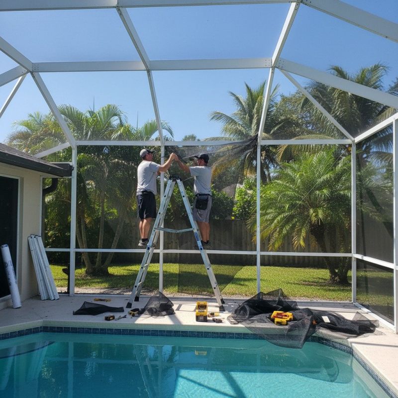 Pool Cage Screen Repair